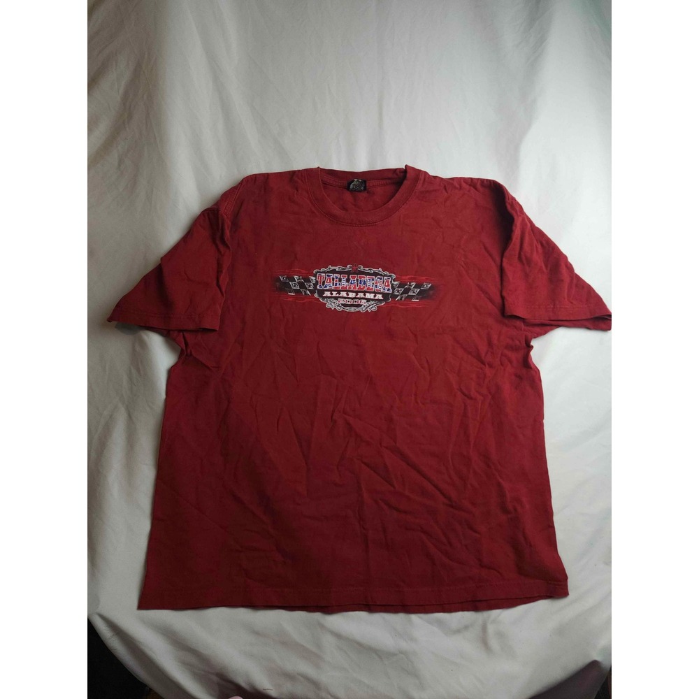 Choice Apparel‎ Talladega Alabama 2006 Racing T-Shirt Mens XL Red Cotton Nascar